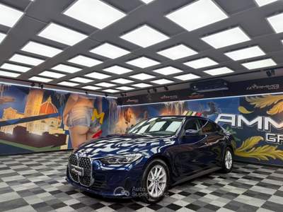 BMW Serie 4 420d 420 420d 48V Coupé Msport (021) Blu/Azzurro usata Calenzano