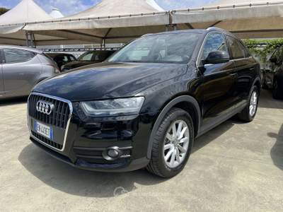 Audi Q3 2.0 tdi 140cv Nero usata Roma Audi Q3 2.0 tdi 140cv Nero usata Roma