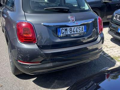 Fiat 500X 1.4 m-air Lounge 4x2 140cv DCT Grigio usata Roma