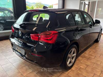 BMW Serie 1 114d 114 d Advantage *TAGLIANDI CERTIFICATI*NEOPATENTATI Nero usata Carvico