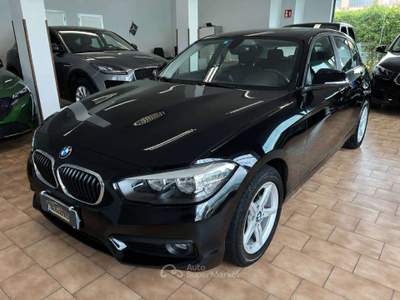 BMW Serie 1 114d 114 d Advantage *TAGLIANDI CERTIFICATI*NEOPATENTATI Nero usata Carvico
