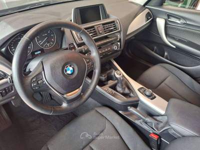 BMW Serie 1 114d 114 d Advantage *TAGLIANDI CERTIFICATI*NEOPATENTATI Nero usata Carvico