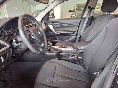 BMW Serie 1 114d 114 d Advantage *TAGLIANDI CERTIFICATI*NEOPATENTATI Nero usata Carvico