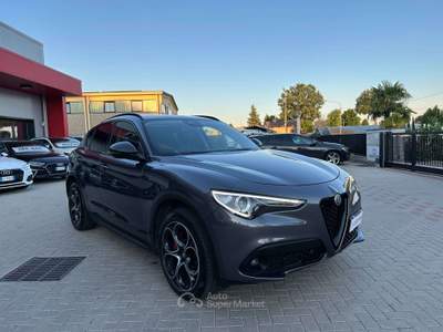 Alfa Romeo Stelvio 2.2 t Super Q4 210cv auto my19 UNIPRO BOOKSERVICE Grigio usata San Felice sul Panaro