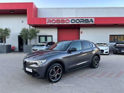 Alfa Romeo Stelvio 2.2 t Super Q4 210cv auto my19 UNIPRO BOOKSERVICE Grigio usata San Felice sul Panaro