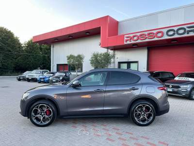 Alfa Romeo Stelvio 2.2 t Super Q4 210cv auto my19 UNIPRO BOOKSERVICE Grigio usata San Felice sul Panaro
