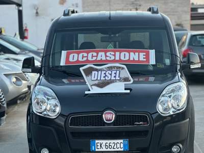 Fiat Doblò DOBLO’ 1.6 DIESEL 2011 - SOLO 160 MILA KM Nero usata Terlizzi