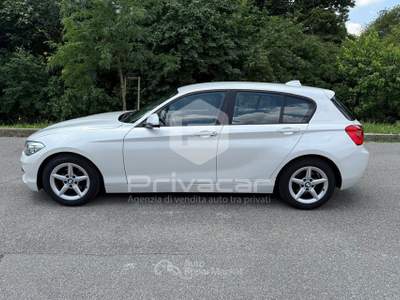 BMW Serie 1 116d BMW 116d 5p. Efficient Dynamics Bianco usata Milano