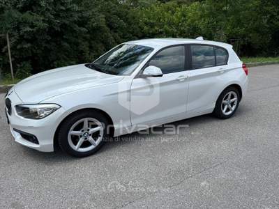 BMW Serie 1 116d BMW 116d 5p. Efficient Dynamics Bianco usata Milano