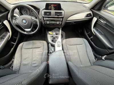 BMW Serie 1 116d BMW 116d 5p. Efficient Dynamics Bianco usata Milano