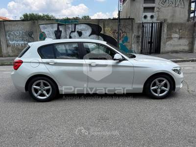 BMW Serie 1 116d BMW 116d 5p. Efficient Dynamics Bianco usata Milano