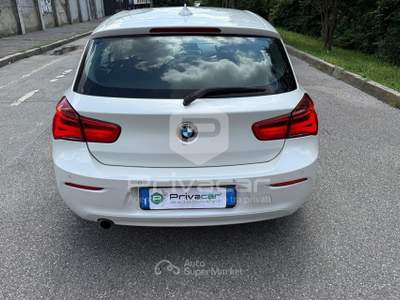BMW Serie 1 116d BMW 116d 5p. Efficient Dynamics Bianco usata Milano
