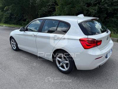 BMW Serie 1 116d BMW 116d 5p. Efficient Dynamics Bianco usata Milano