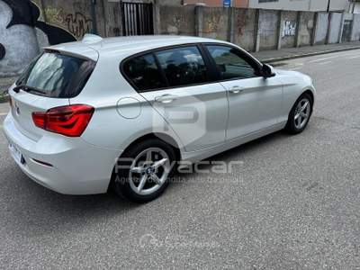 BMW Serie 1 116d BMW 116d 5p. Efficient Dynamics Bianco usata Milano