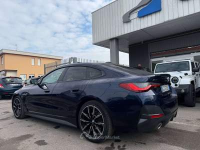 BMW Serie 4 Gran Coupé 420i 420 Gran Coupe mhev 48V xdrive Msport auto Beige usata Lallio