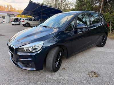 BMW Serie 2 Active Tourer 218d d Active Tourer Advantage Auto Blu/Azzurro usata Teano