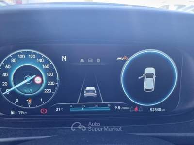 Hyundai Bayon 1.0 T-GDI Hybrid 48V iMT XLine Nero usata Savona