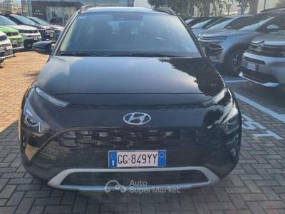 Hyundai Bayon 1.0 T-GDI Hybrid 48V iMT XLine Nero usata Savona