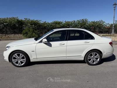 Mercedes-Benz Classe C BlueEFFICIENCY Avantgarde Bianco usata Gangi