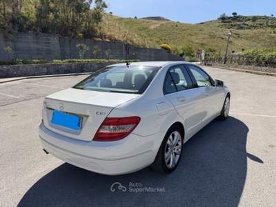 Mercedes-Benz Classe C BlueEFFICIENCY Avantgarde Bianco usata Gangi