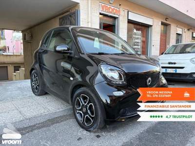 Smart ForTwo fortwo 90 0.9 Turbo twinamic parisblue Passion Nero usata Santa Margherita
