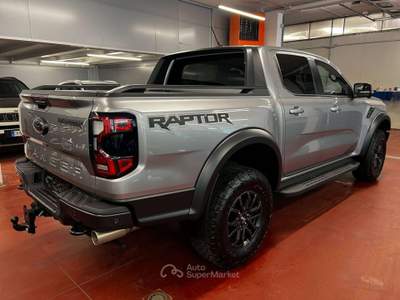 Ford Ranger 3.0 ecoboost V6 292cv auto Roll Cover Elettrico + Gancio Argento usata Corteno Golgi
