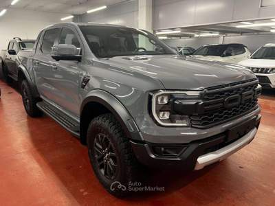 Ford Ranger 3.0 ecoboost V6 292cv auto Roll Cover Elettrico + Gancio Grigio usata Corteno Golgi