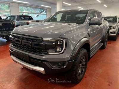 Ford Ranger 3.0 ecoboost V6 292cv auto Roll Cover Elettrico + Gancio Grigio usata Corteno Golgi