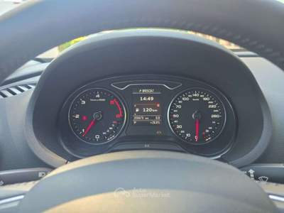 Audi A3 SPB 2.0 TDI 150 CV Automatica ACC SideAss Navi LED Argento usata Rezzato