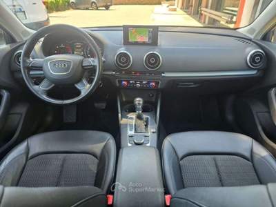 Audi A3 SPB 2.0 TDI 150 CV Automatica ACC SideAss Navi LED Argento usata Rezzato