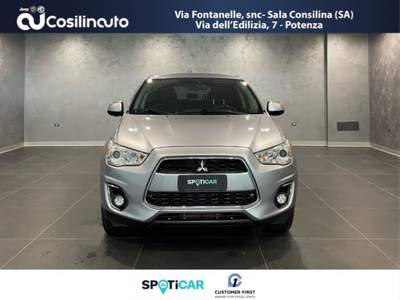 Mitsubishi ASX 1.8 DI-D 150 CV 4WD Intense Panoramic Argento usata Sala Consilina
