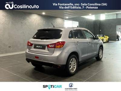 Mitsubishi ASX 1.8 DI-D 150 CV 4WD Intense Panoramic Argento usata Sala Consilina