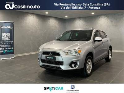 Mitsubishi ASX 1.8 DI-D 150 CV 4WD Intense Panoramic Argento usata Sala Consilina