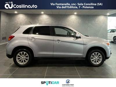 Mitsubishi ASX 1.8 DI-D 150 CV 4WD Intense Panoramic Argento usata Sala Consilina