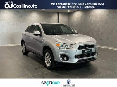 Mitsubishi ASX 1.8 DI-D 150 CV 4WD Intense Panoramic Argento usata Sala Consilina