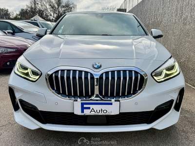 BMW Serie 1 116d 116d Msport,Full LED,LED ambiente,Pelle,ecc… Bianco usata San Michele Salentino