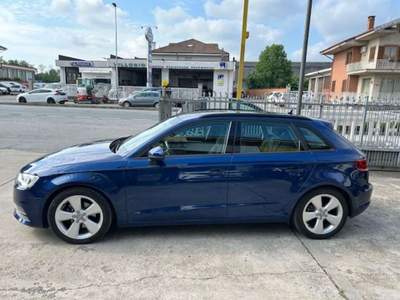 Audi A3 SPB 2.0 TDI 150 CV clean diesel Ambition E6 Blu/Azzurro usata Saluzzo