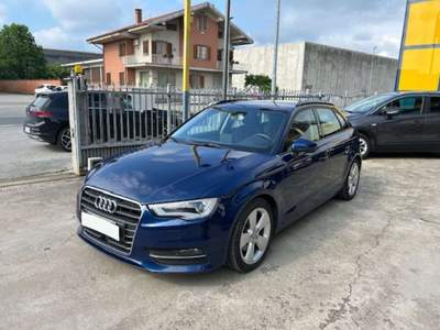Audi A3 SPB 2.0 TDI 150 CV clean diesel Ambition E6 Blu/Azzurro usata Saluzzo