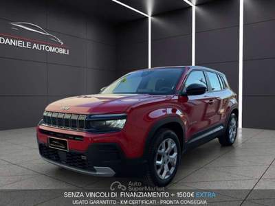 Jeep Avenger Avenger 1.2 Turbo 100 CV Altitude Rosso usata Torino Jeep Avenger Avenger 1.2 Turbo 100 CV Altitude Rosso usata Torino