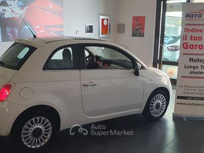 Fiat 500 Fiat 500 1.2 Lounge 69cv Bianco usata Giarre