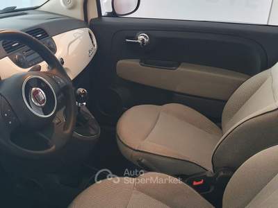 Fiat 500 Fiat 500 1.2 Lounge 69cv Bianco usata Giarre
