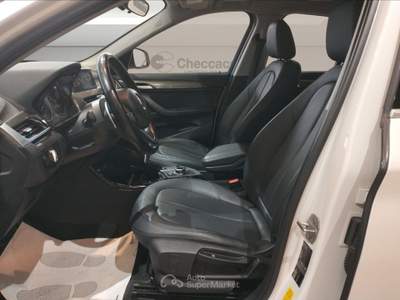 BMW X1 X1 sDrive18d Business Bianco usata Prato