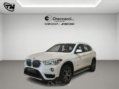 BMW X1 X1 sDrive18d Business Bianco usata Prato