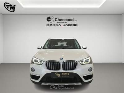 BMW X1 X1 sDrive18d Business Bianco usata Prato