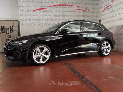 Audi A3 TFSI 110 kW S tr S line Edition S.Back Nero usata Alonte