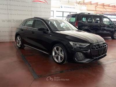 Audi A3 TFSI 110 kW S tr S line Edition S.Back Nero usata Alonte