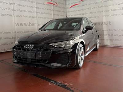 Audi A3 TFSI 110 kW S tr S line Edition S.Back Nero usata Alonte