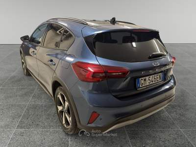 Ford Focus 1.0 EcoBoost Hybrid 125cv Active Blu/Azzurro usata Ciriè