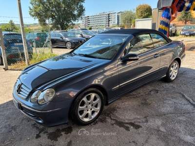 Mercedes-Benz CLK CLK CABRIO 200 POCHI KM KOMPRESSOR Argento usata Rimini