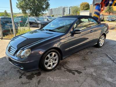 Mercedes-Benz CLK CLK CABRIO 200 POCHI KM KOMPRESSOR Argento usata Rimini